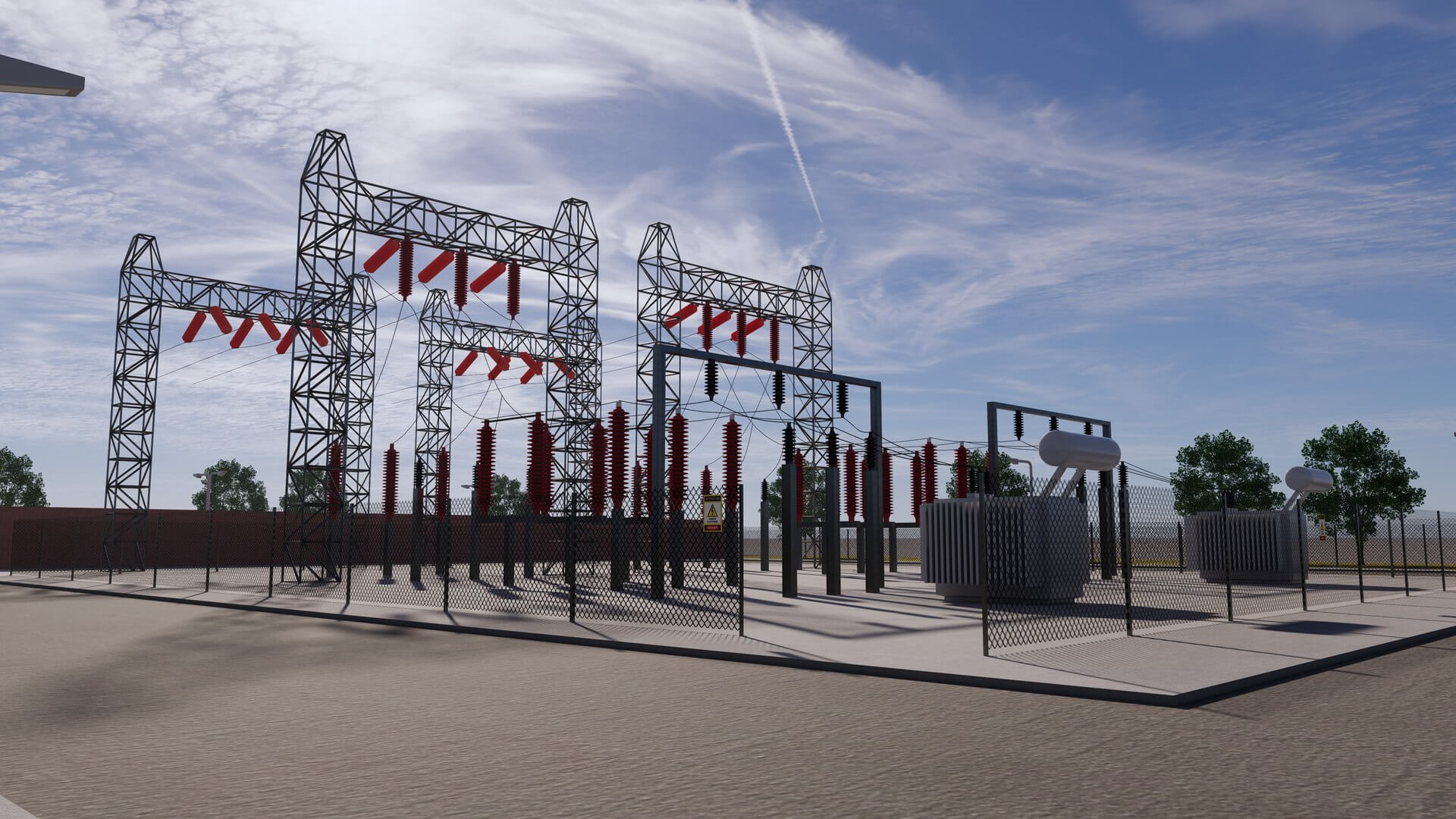 Aws Amazon Data Center Building With Interior - 3D Model by ALPHA3DST