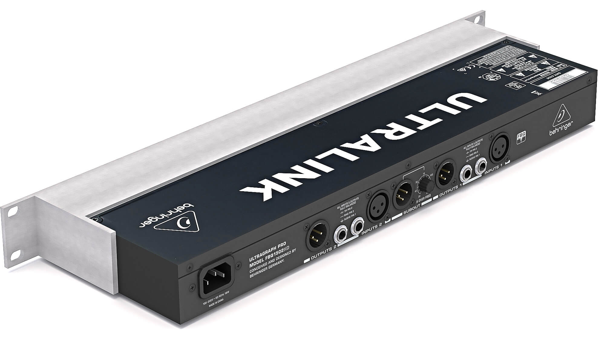 Behringer Fbq1502Hd Audio Equalizer 3D Model by ALPHA3DST