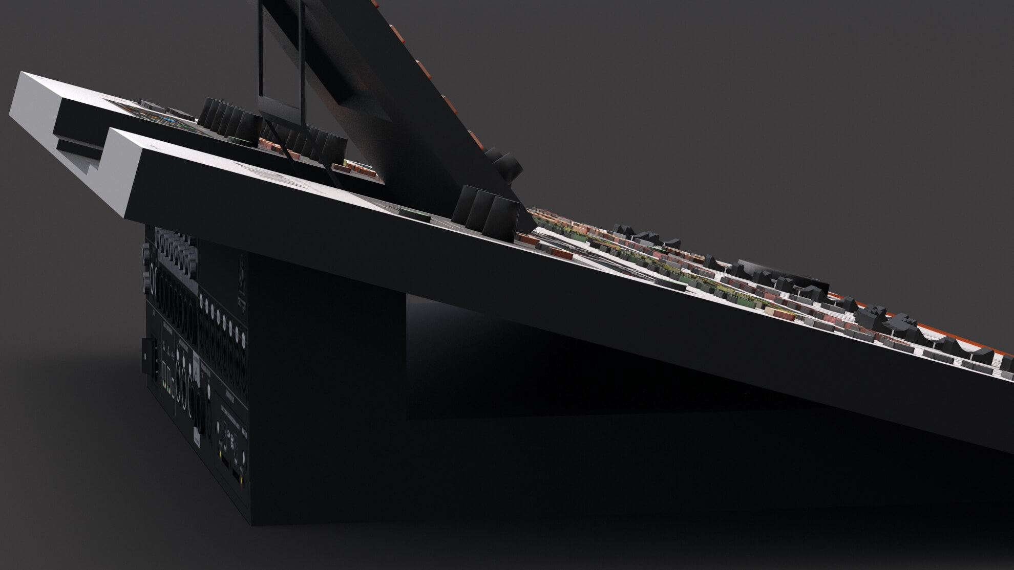 Behringer Wing Studio Mixing Console - 3D Model by ALPHA3DST