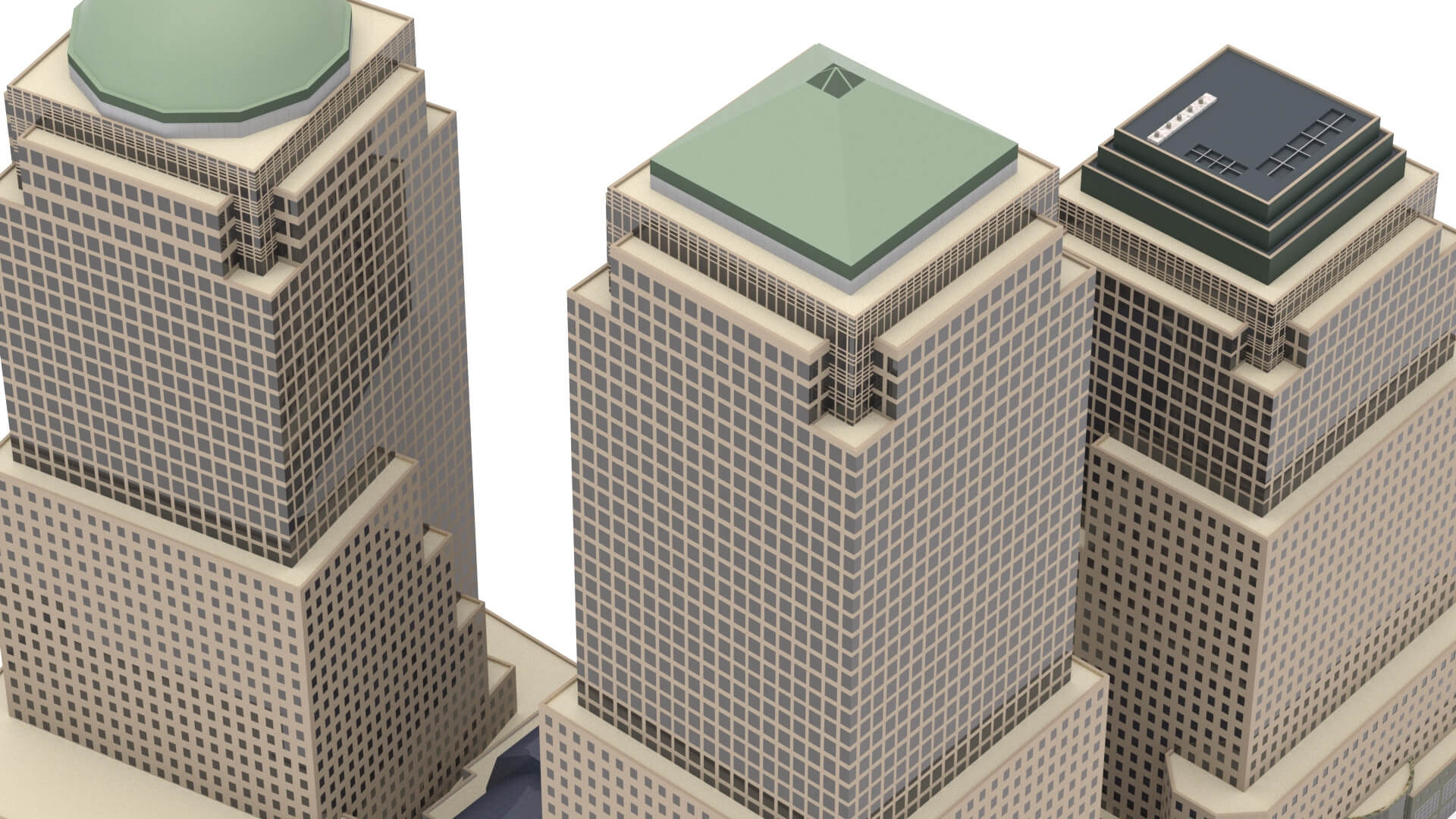 Brookfield Place 3D Model by ALPHA3DST