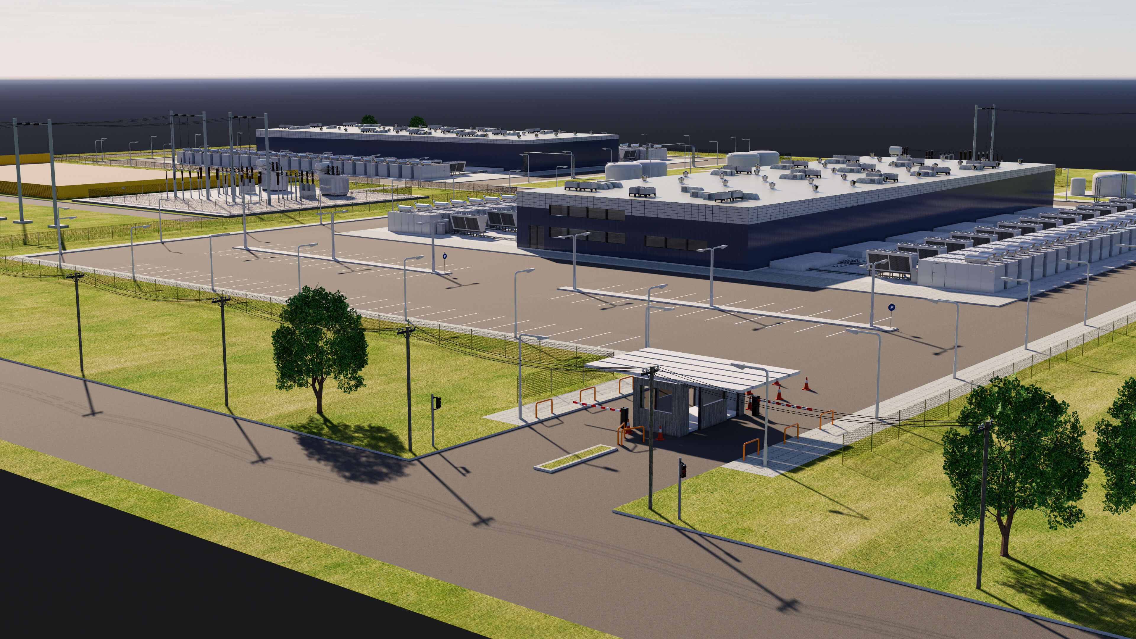 Data Center Area - 3D Model by ALPHA3DST