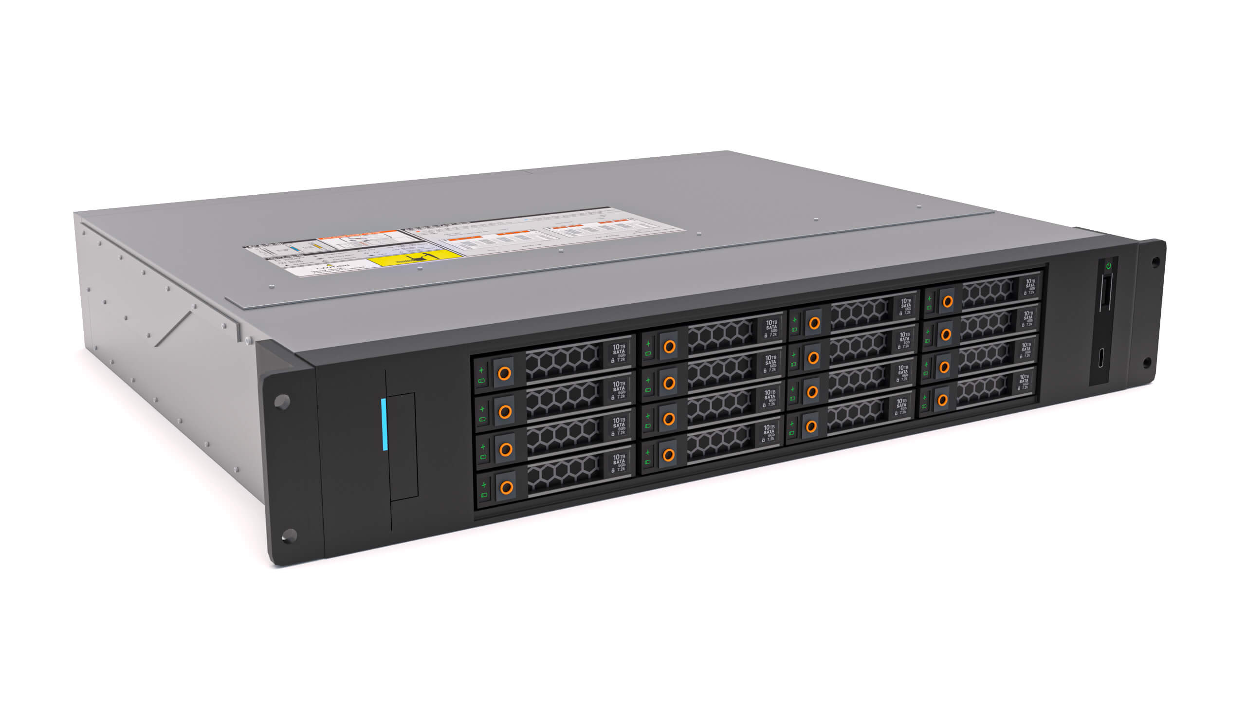 Data Server 4U 2 - 3D Model by ALPHA3DST