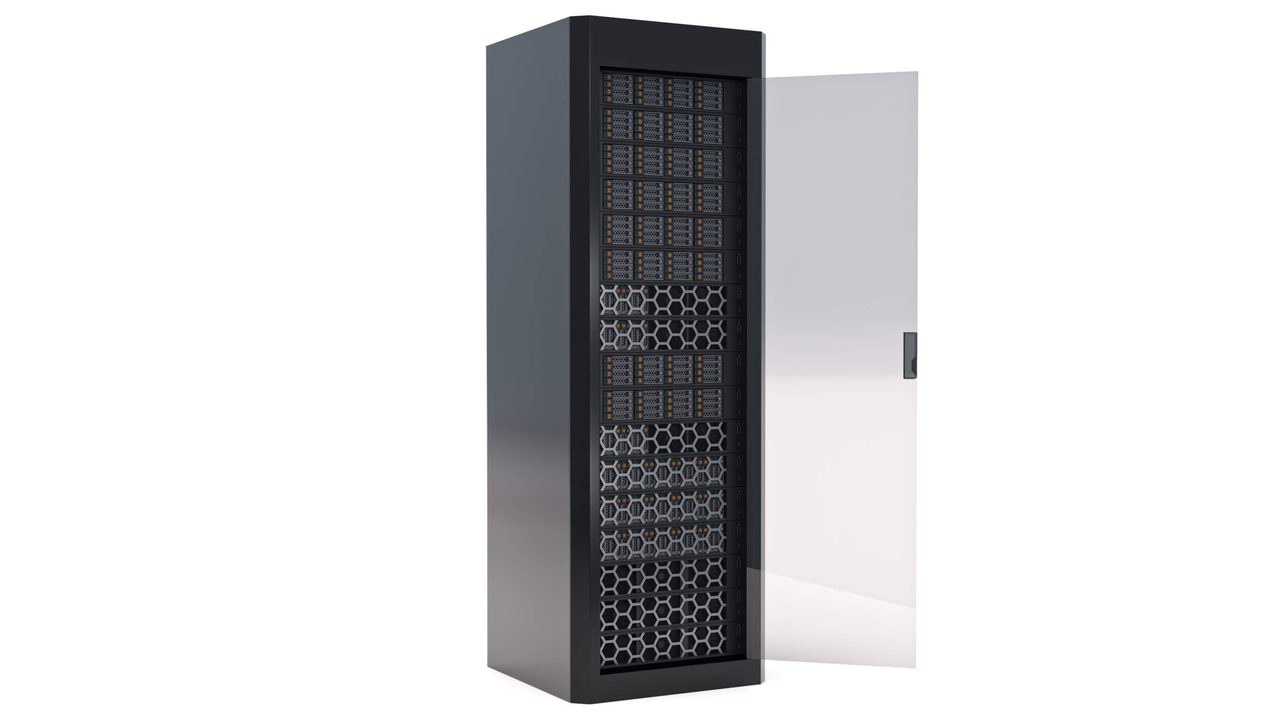 Data Server Rack - 3D Model by ALPHA3DST