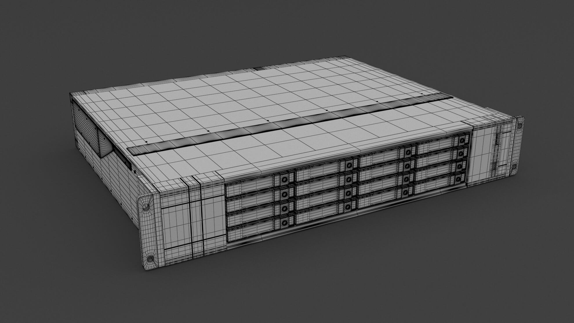 Data Storage Server Collection - 3D Model by ALPHA3DST