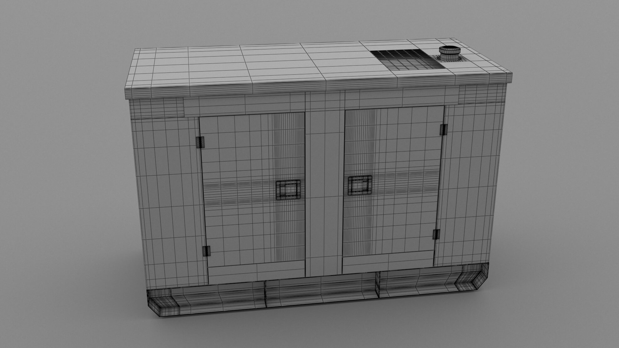 Diesel Generator - 3D Model by ALPHA3DST