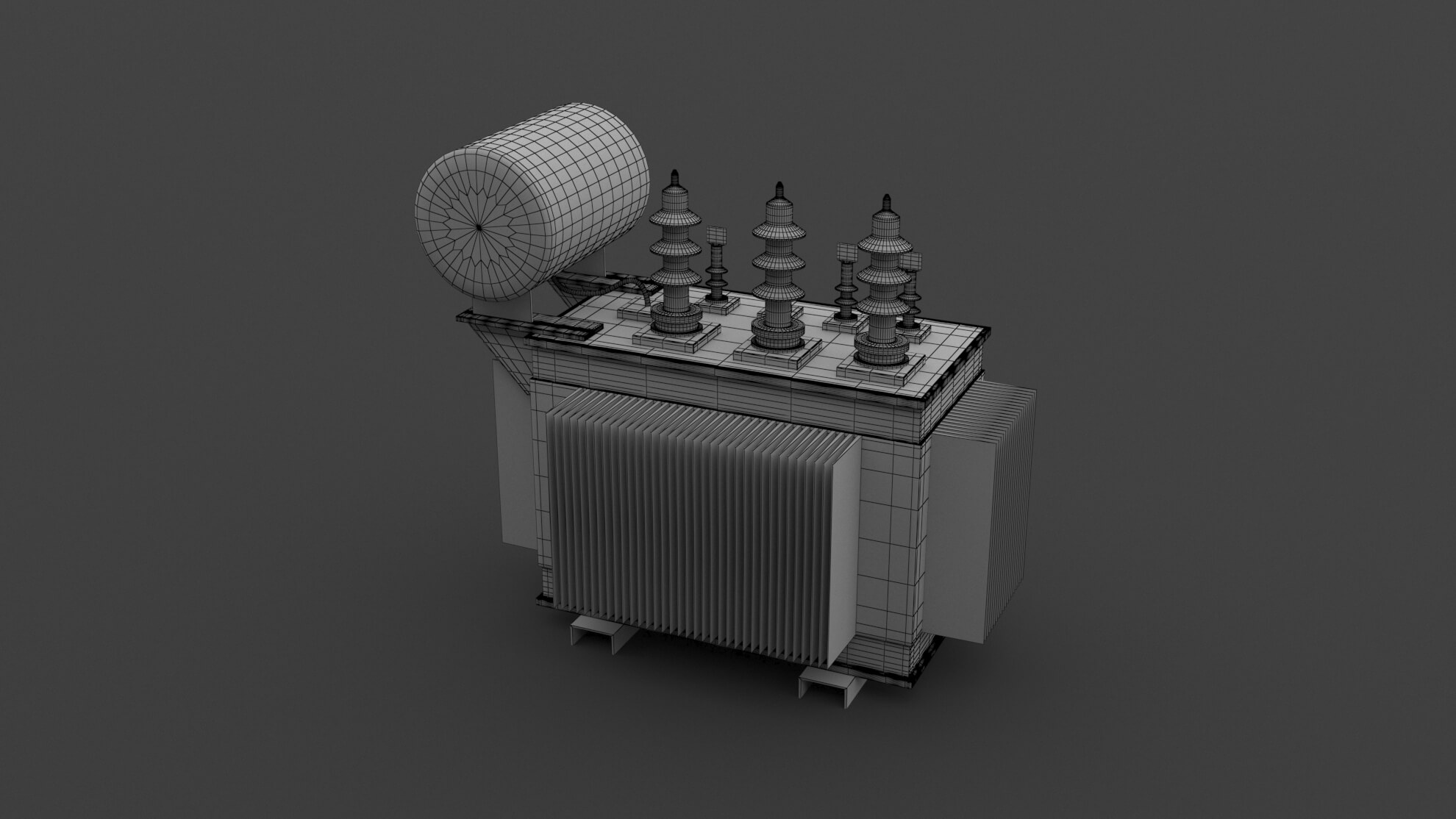 Electric Transformer - 3D Model by ALPHA3DST