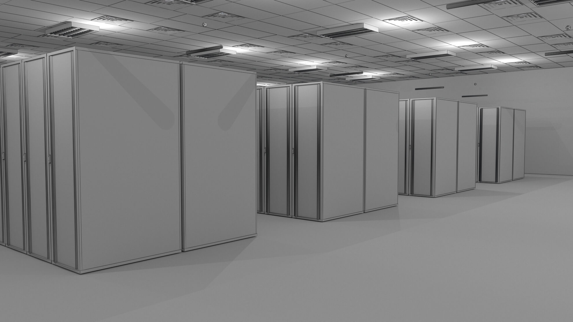 Google Data Center - 3D Model by ALPHA3DST