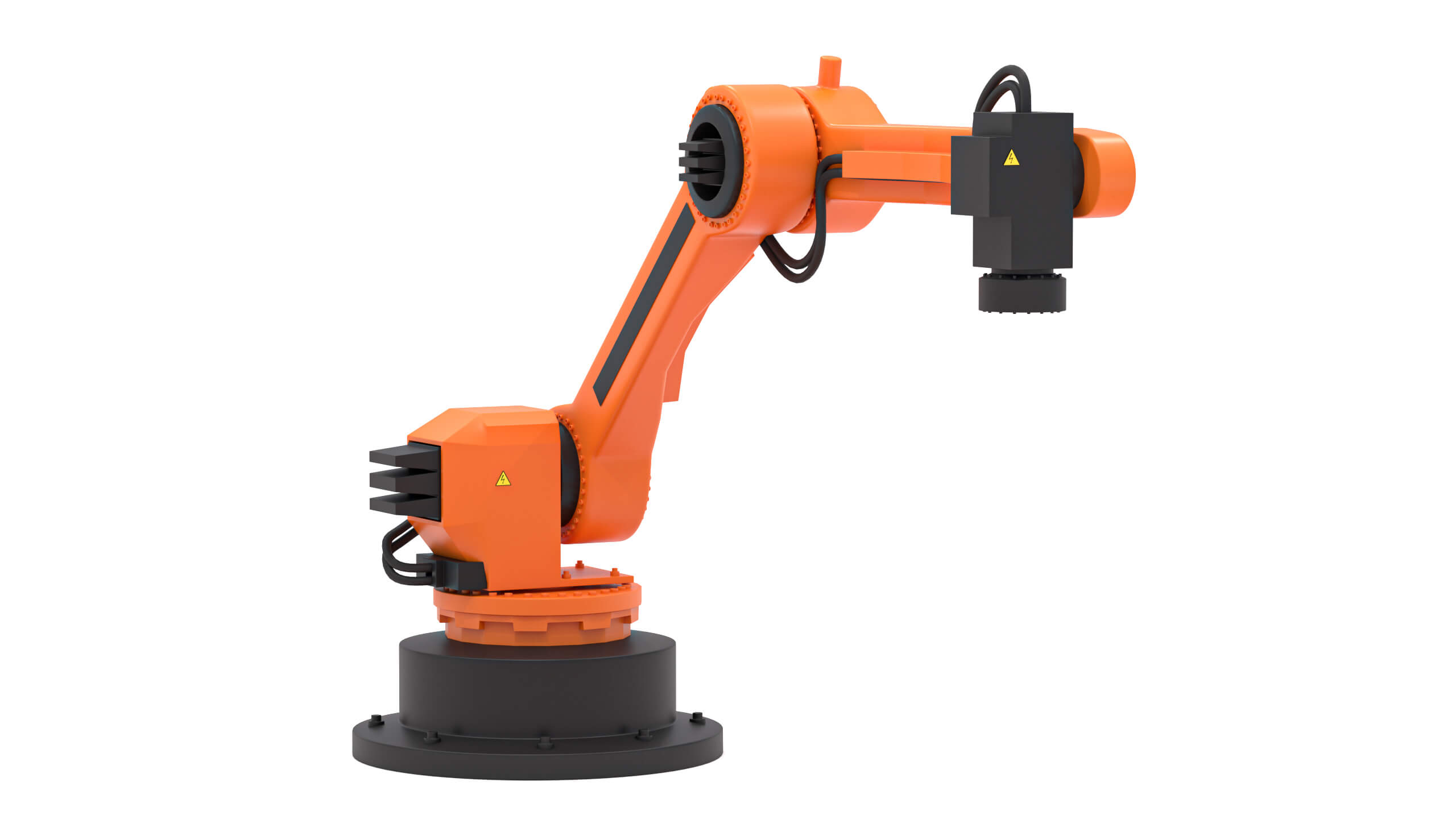 Industrial Robot 01 - 3D Model by ALPHA3DST