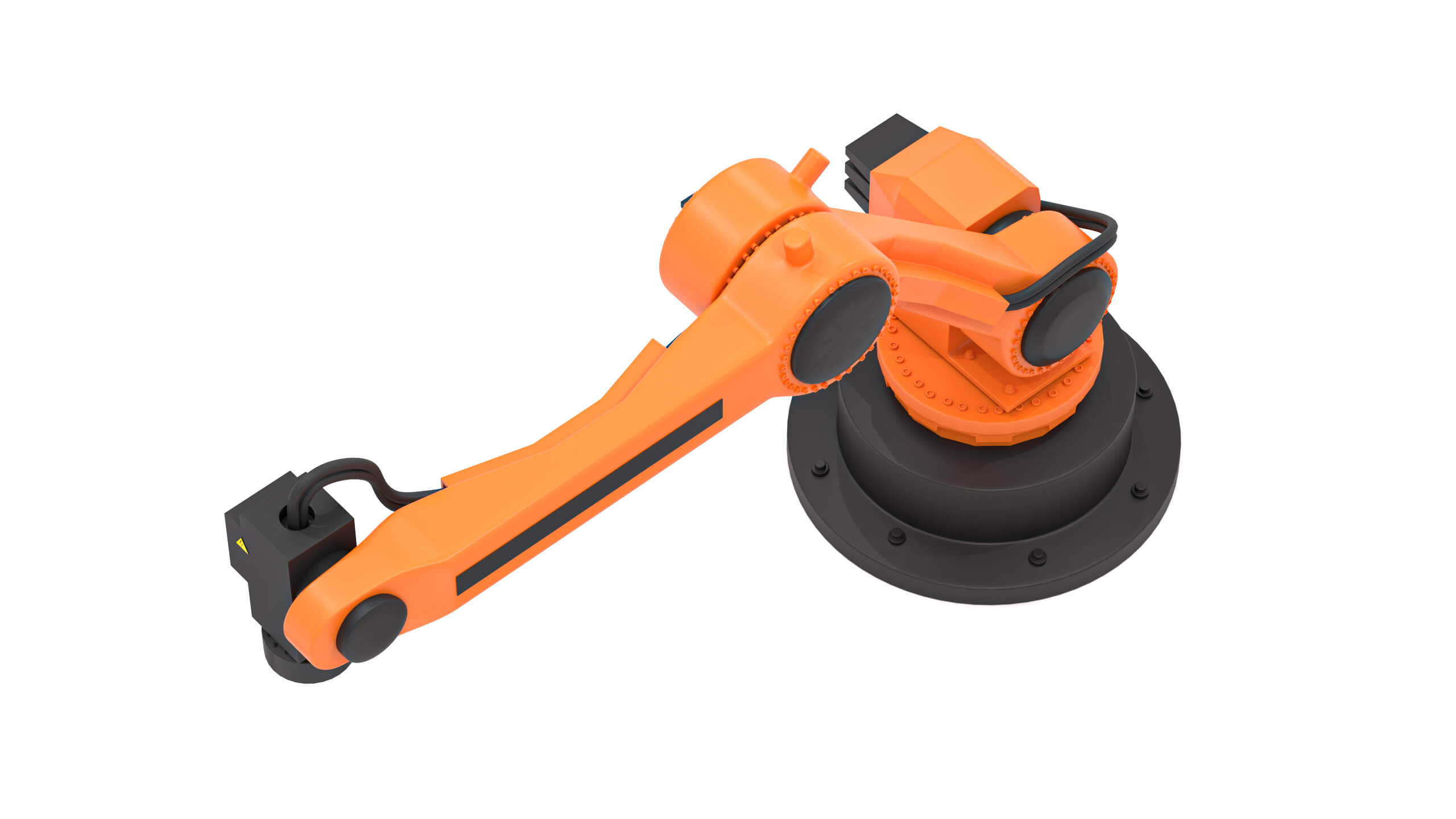 Industrial Robot 01 - 3D Model by ALPHA3DST