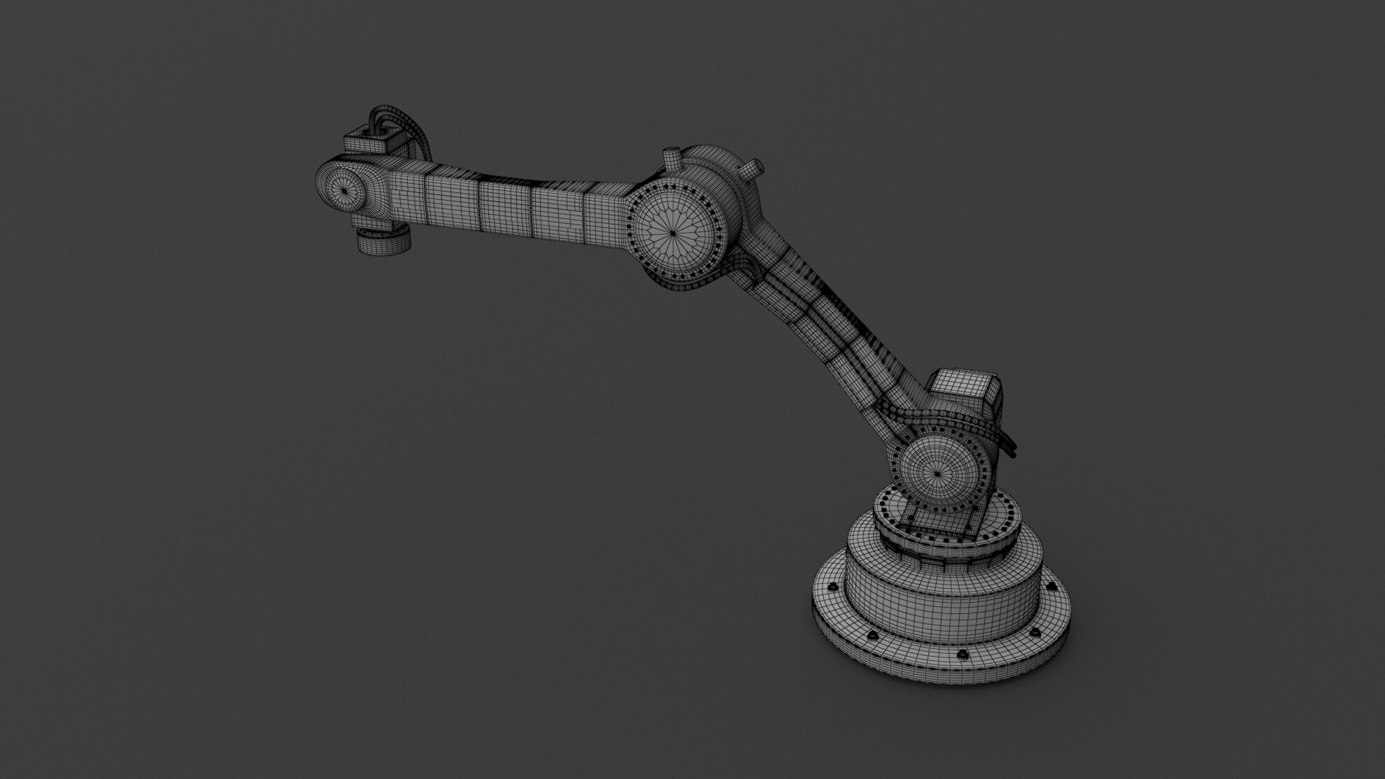Industrial Robot 01 - 3D Model by ALPHA3DST