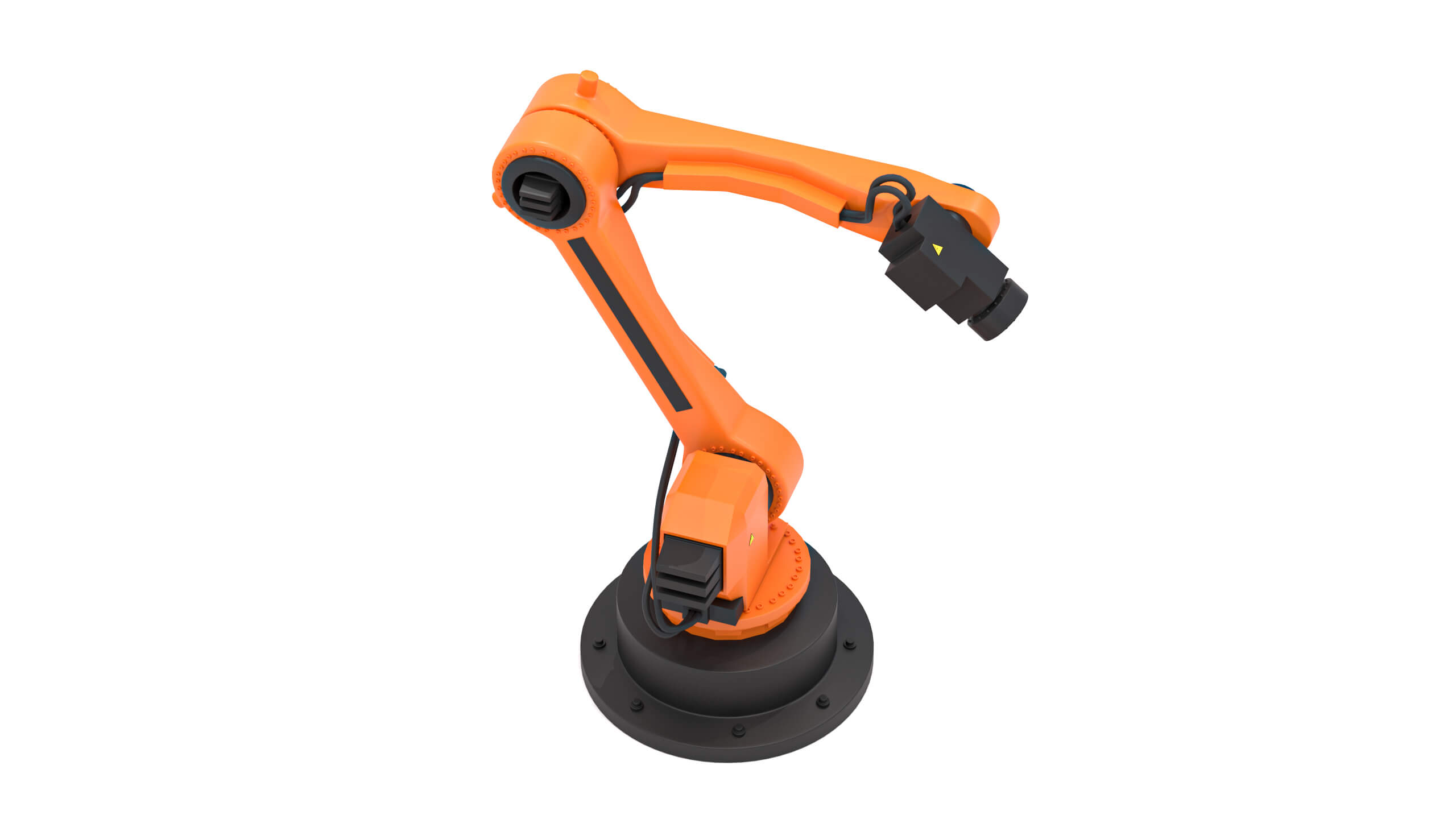 Industrial Robot 03 - 3D Model by ALPHA3DST