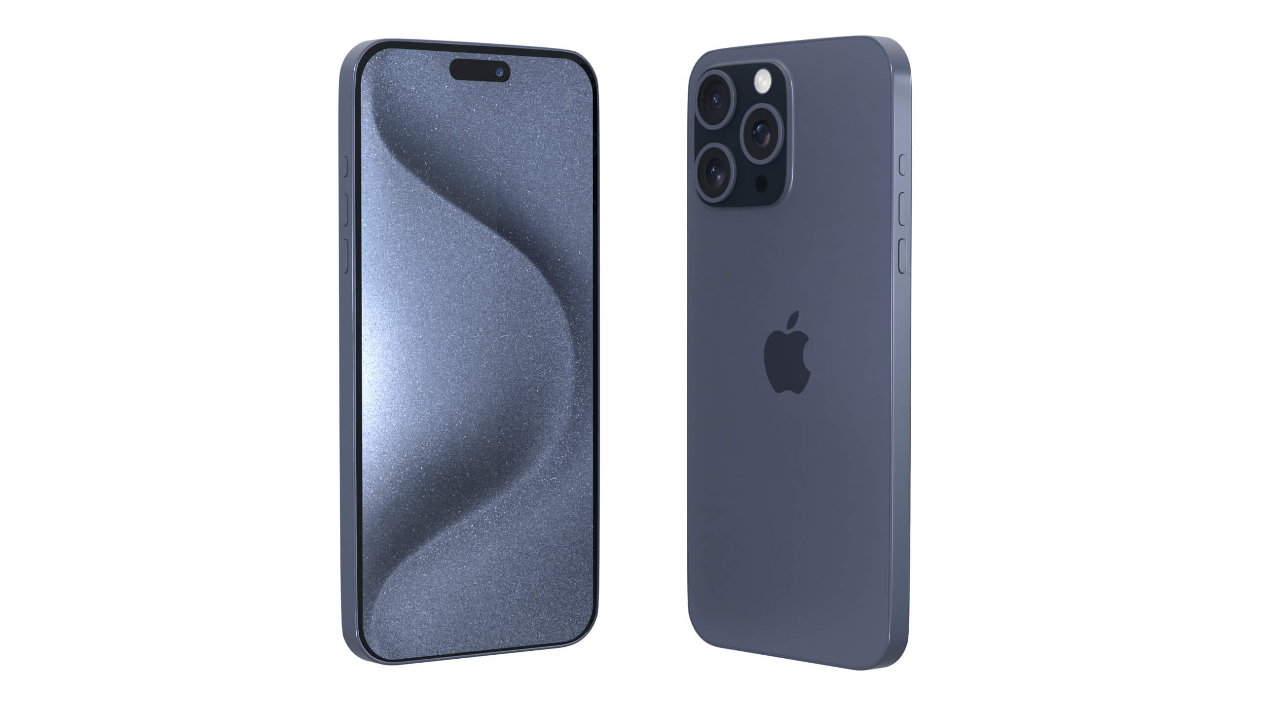 iPhone 15 Pro Max Midnight - 3D Model by ALPHA3DST