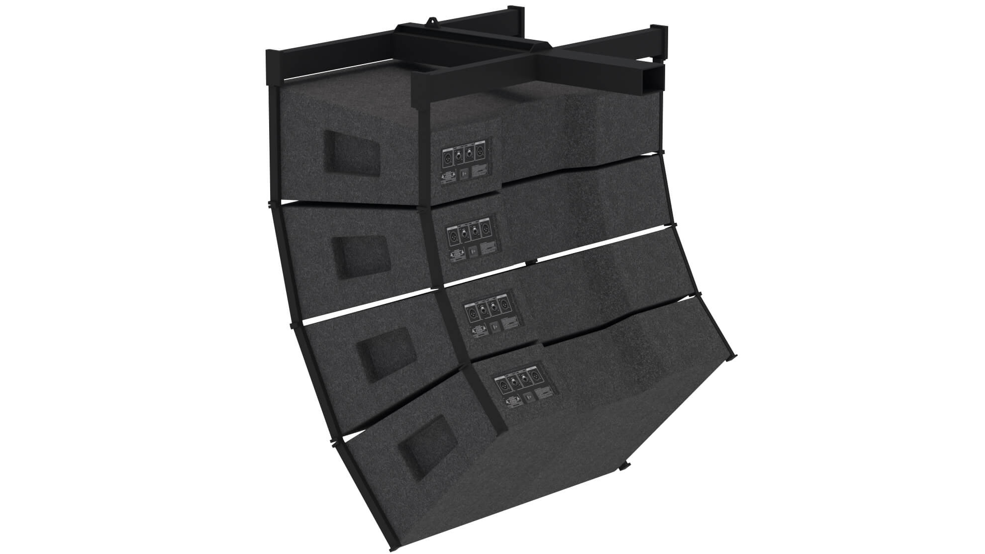 Line Array System - 3D Model by ALPHA3DST