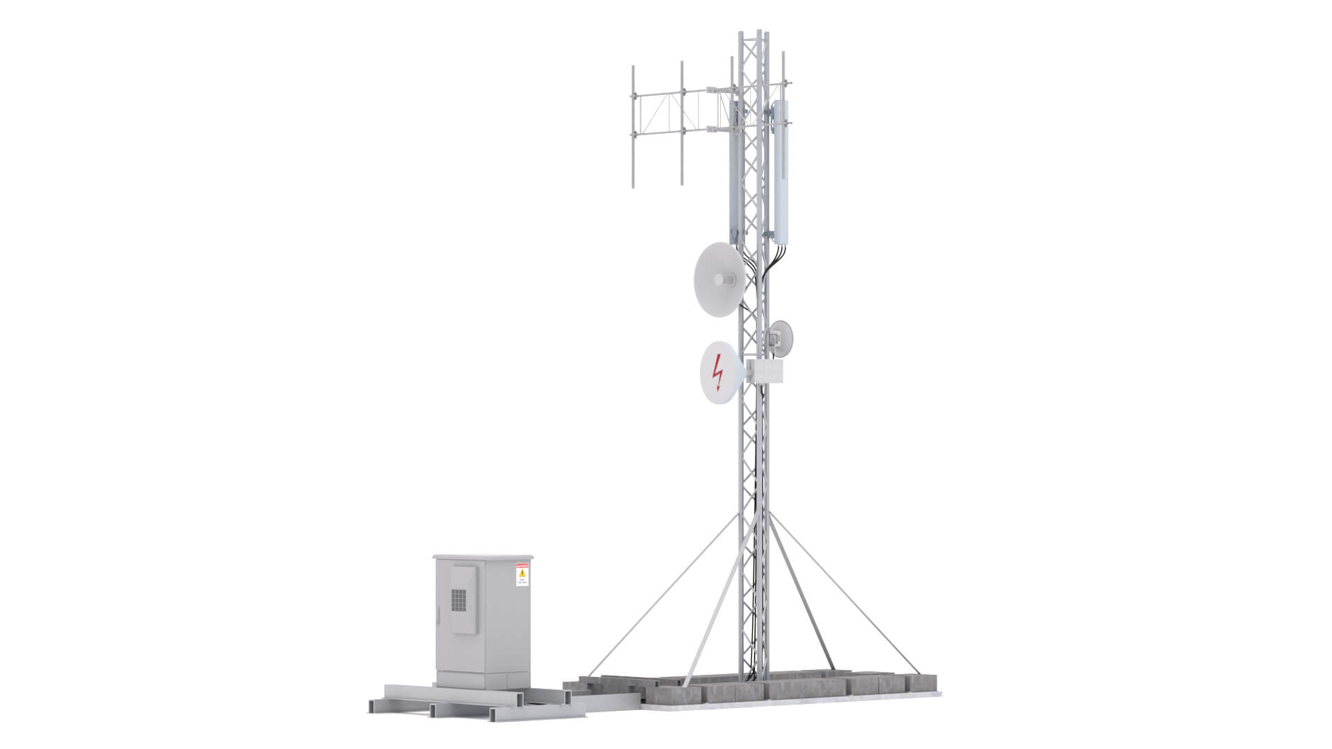 Network Antenna - 3D Model by ALPHA3DST