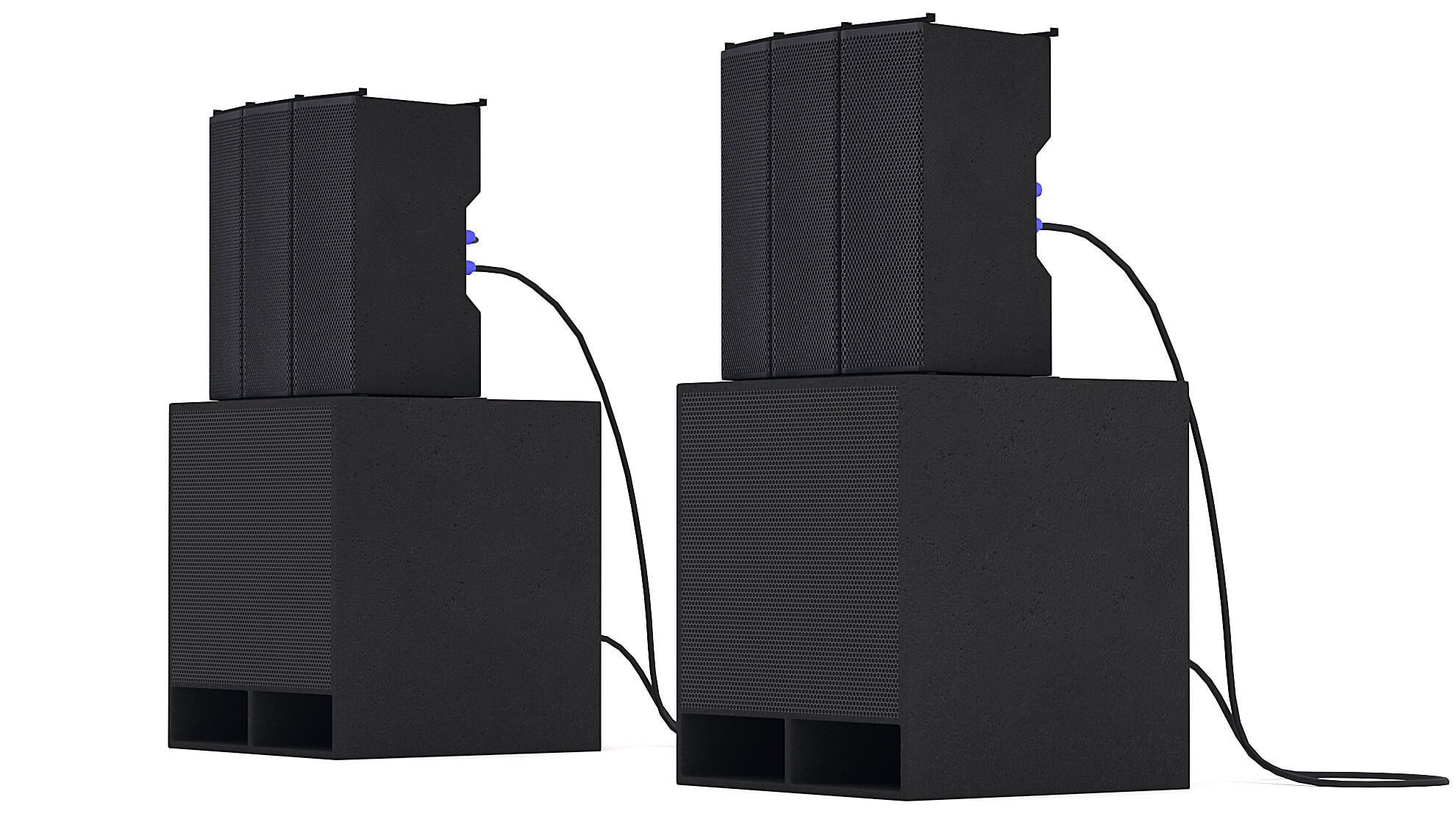 Pa Audio Speakers - 3D Model by ALPHA3DST