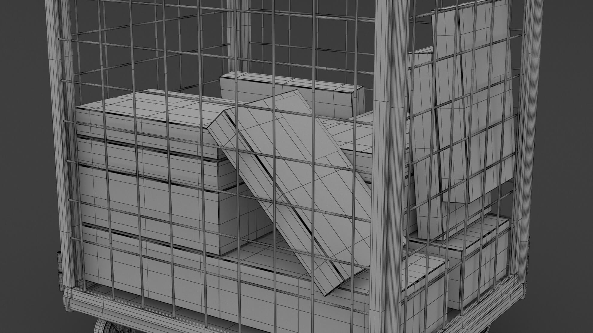 Roll Container - 3D Model by ALPHA3DST