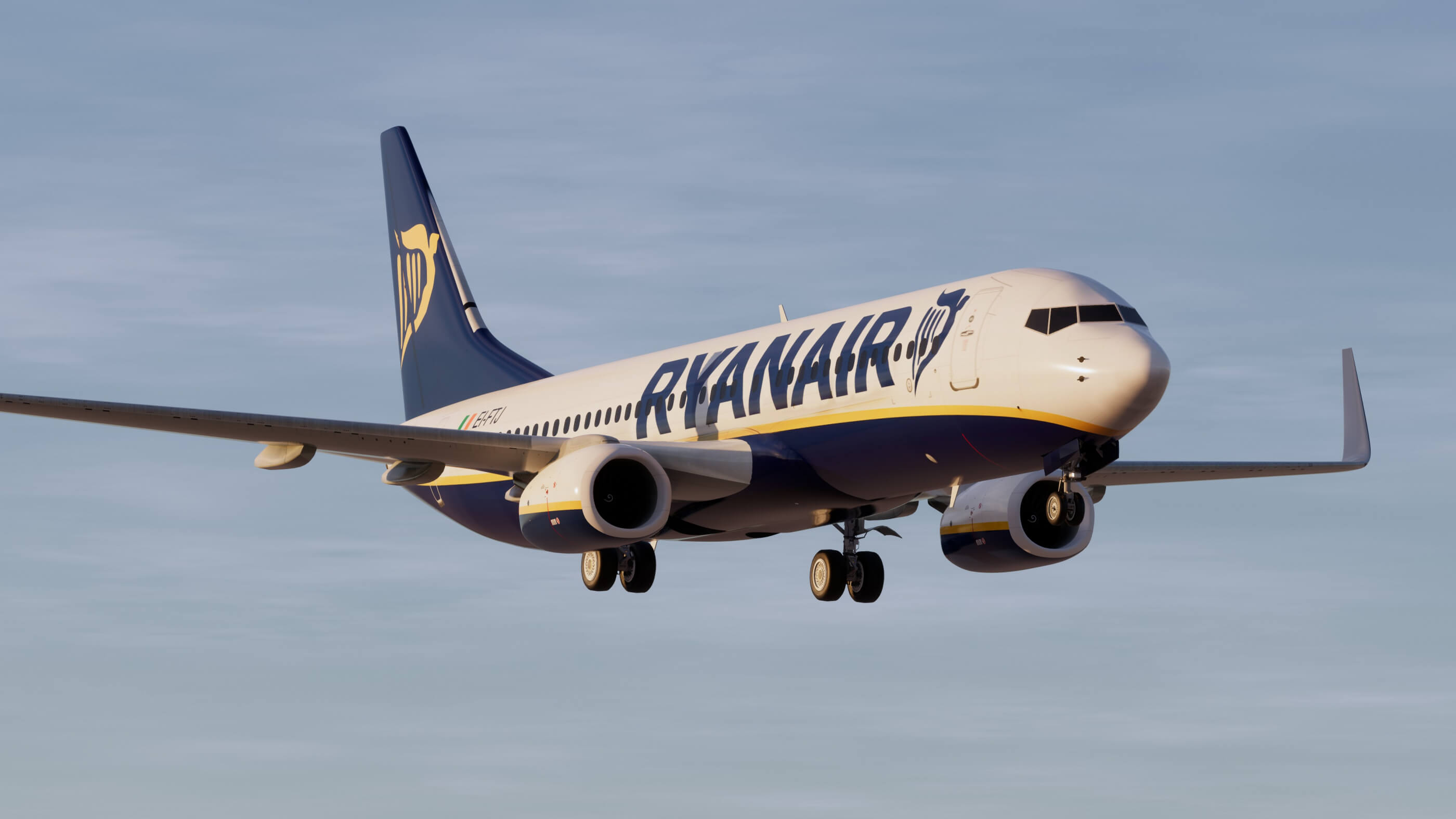 Ryanair Boeing 737-800 3D Model by ALPHA3DST