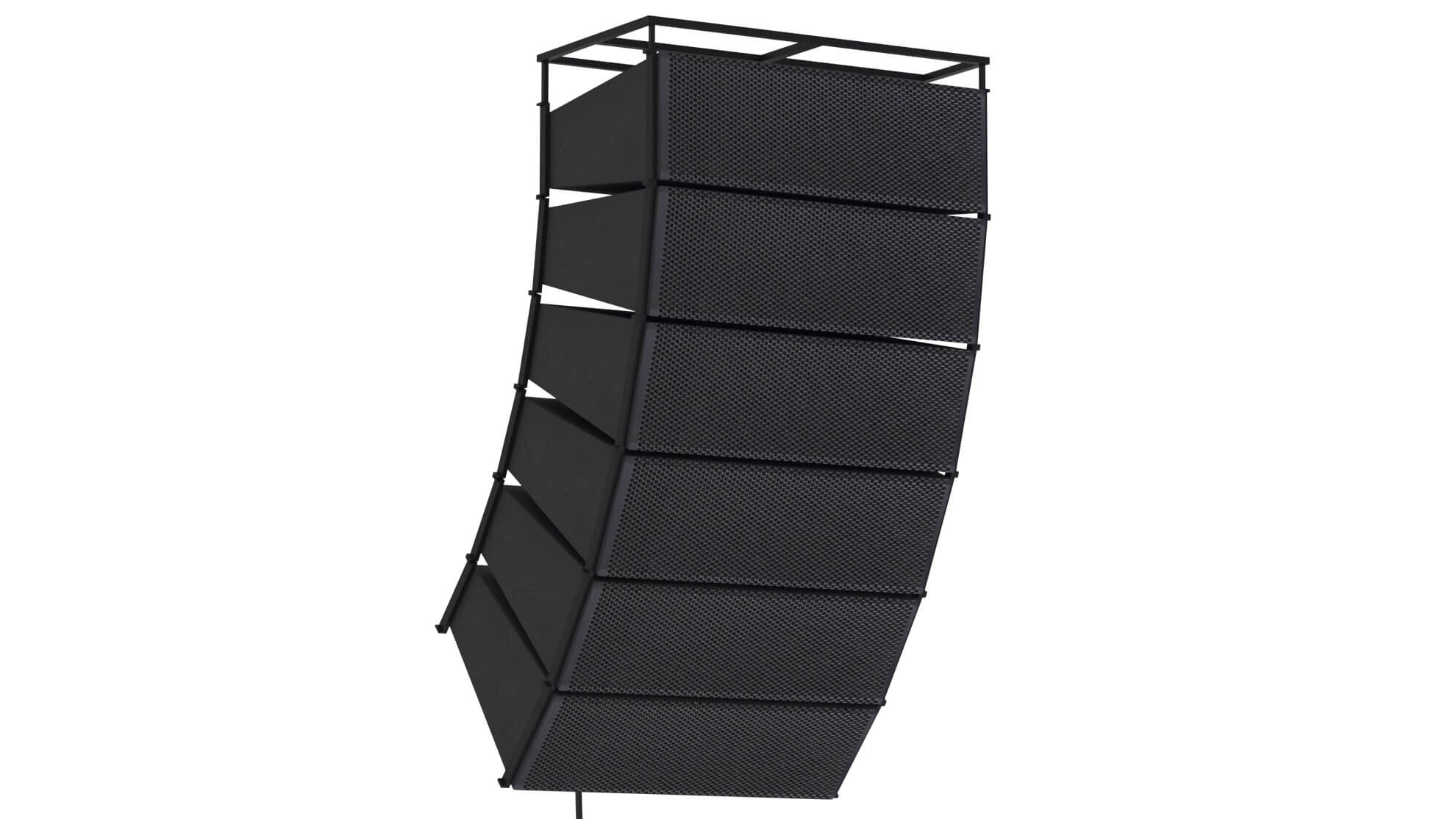 Speaker Line Array C - 3D Model by ALPHA3DST