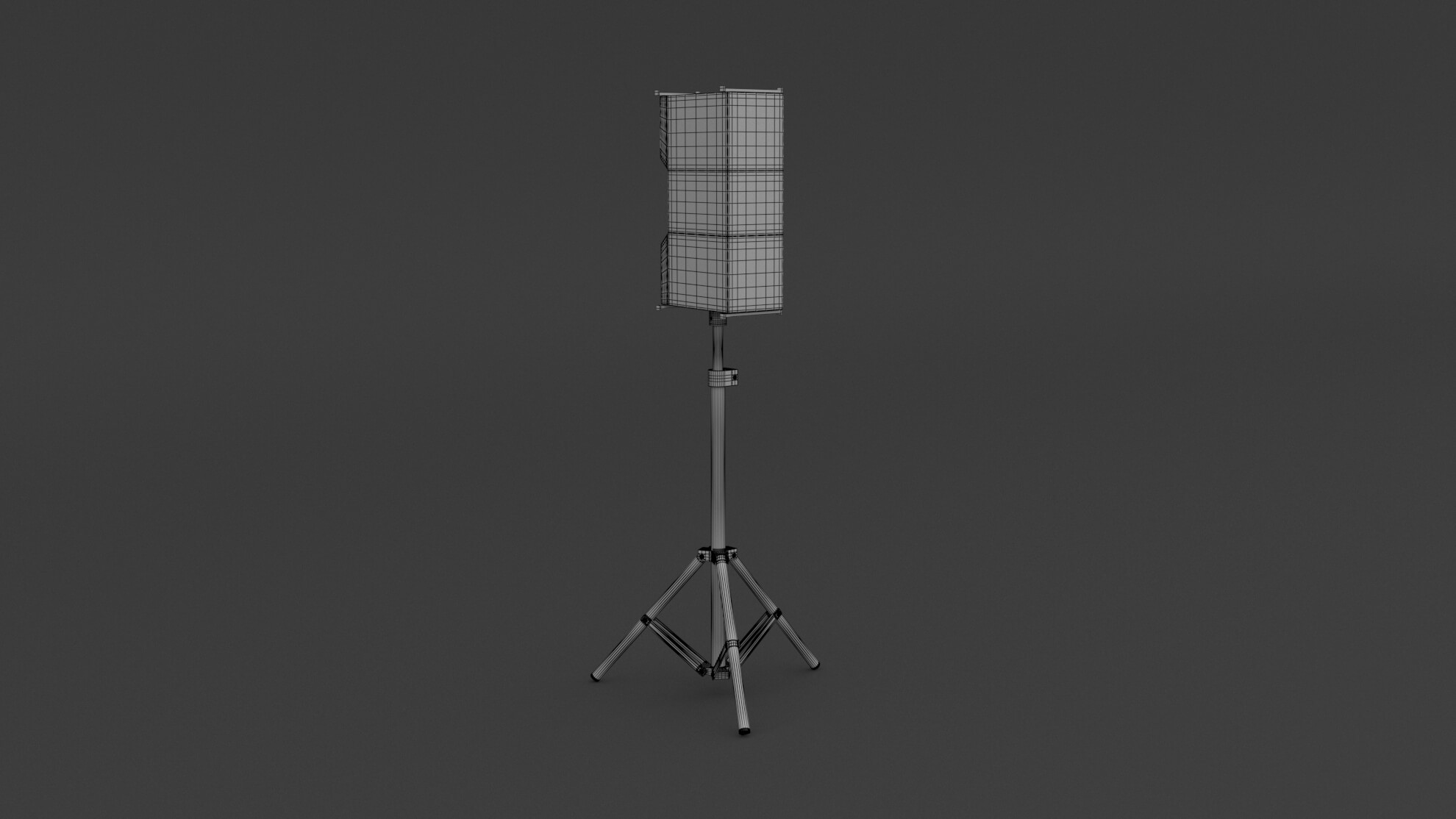 Stage Speaker - 3D Model by ALPHA3DST