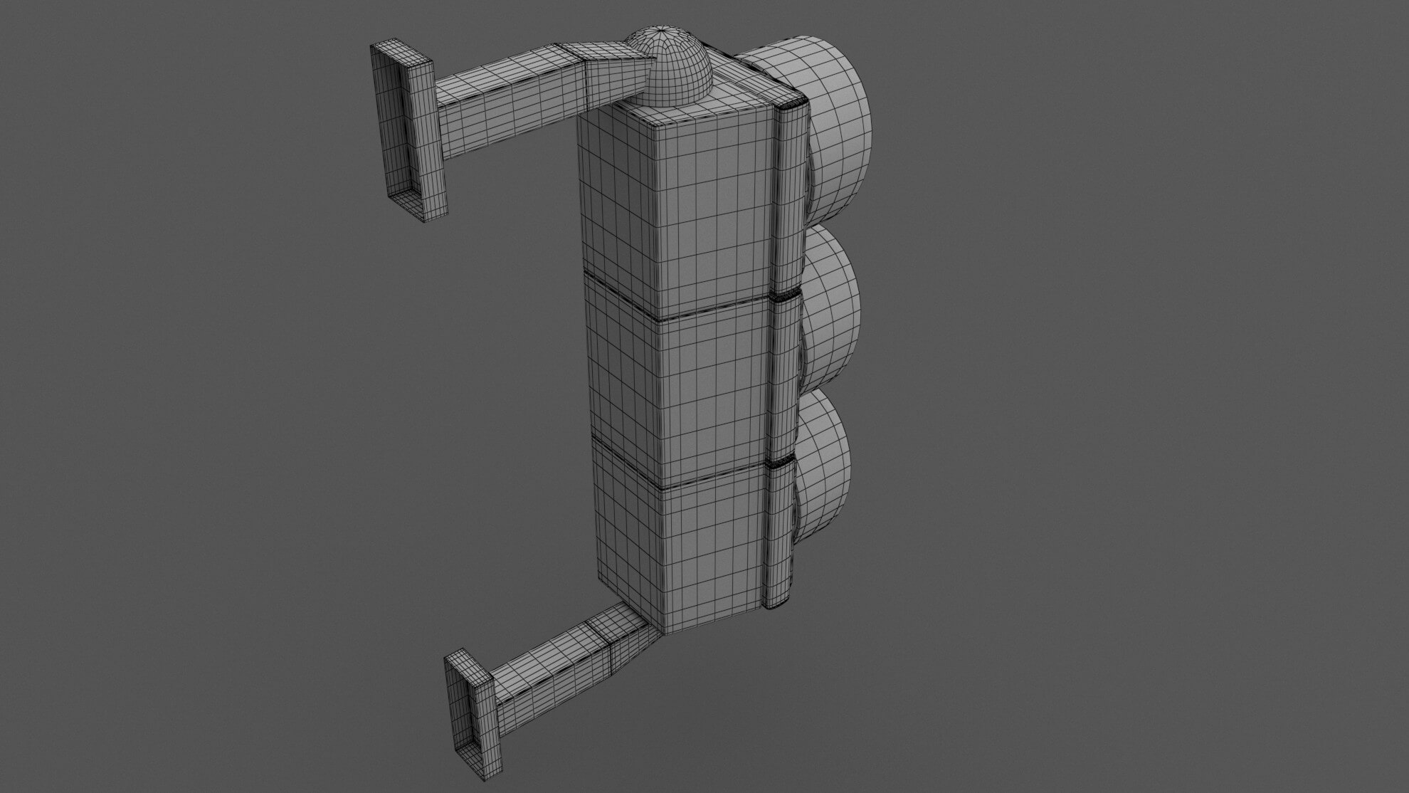 Traffic Light 06 - 3D Model by ALPHA3DST