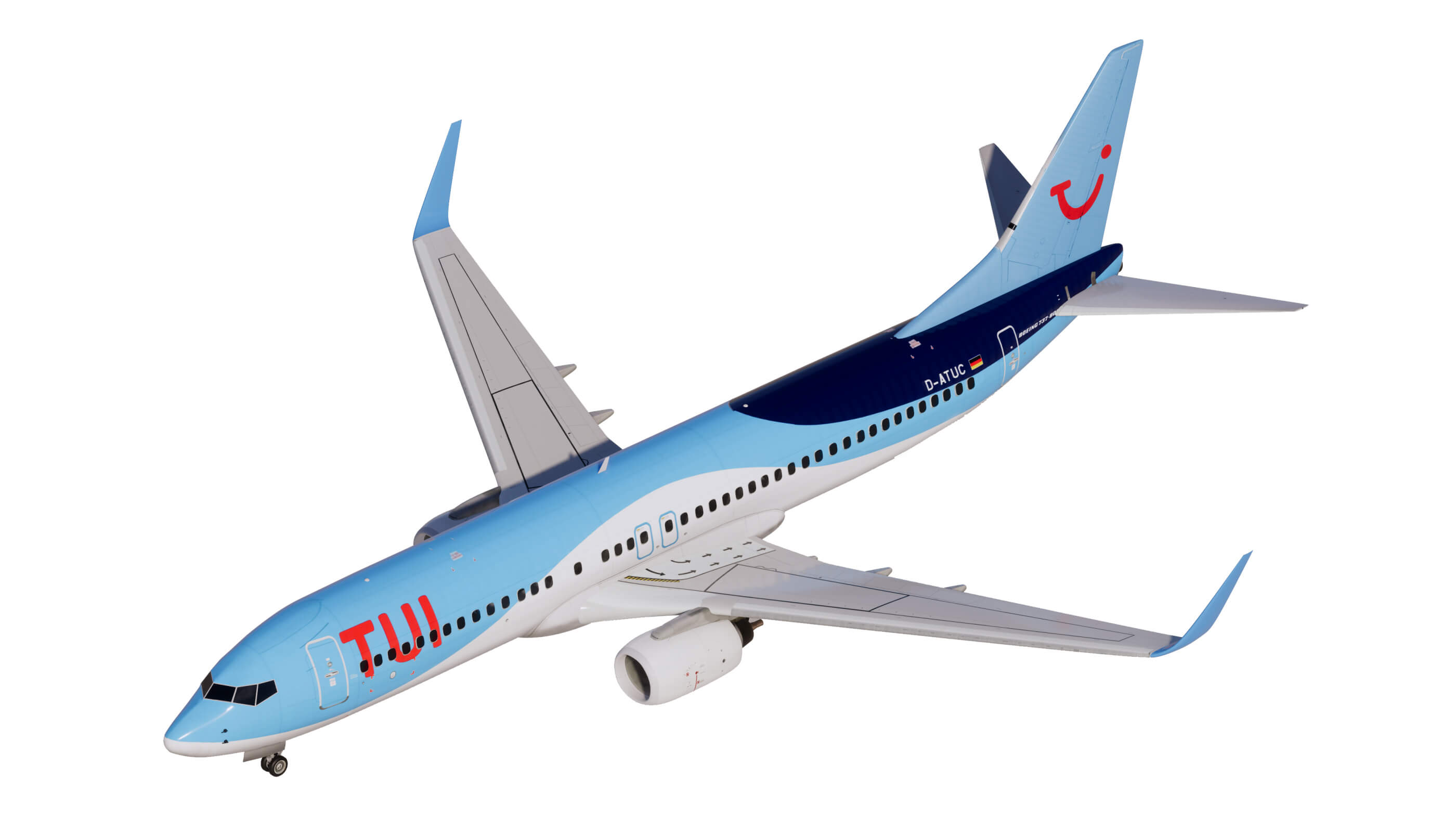 Tui Fly Boeing 737800 3D Model by ALPHA3DST