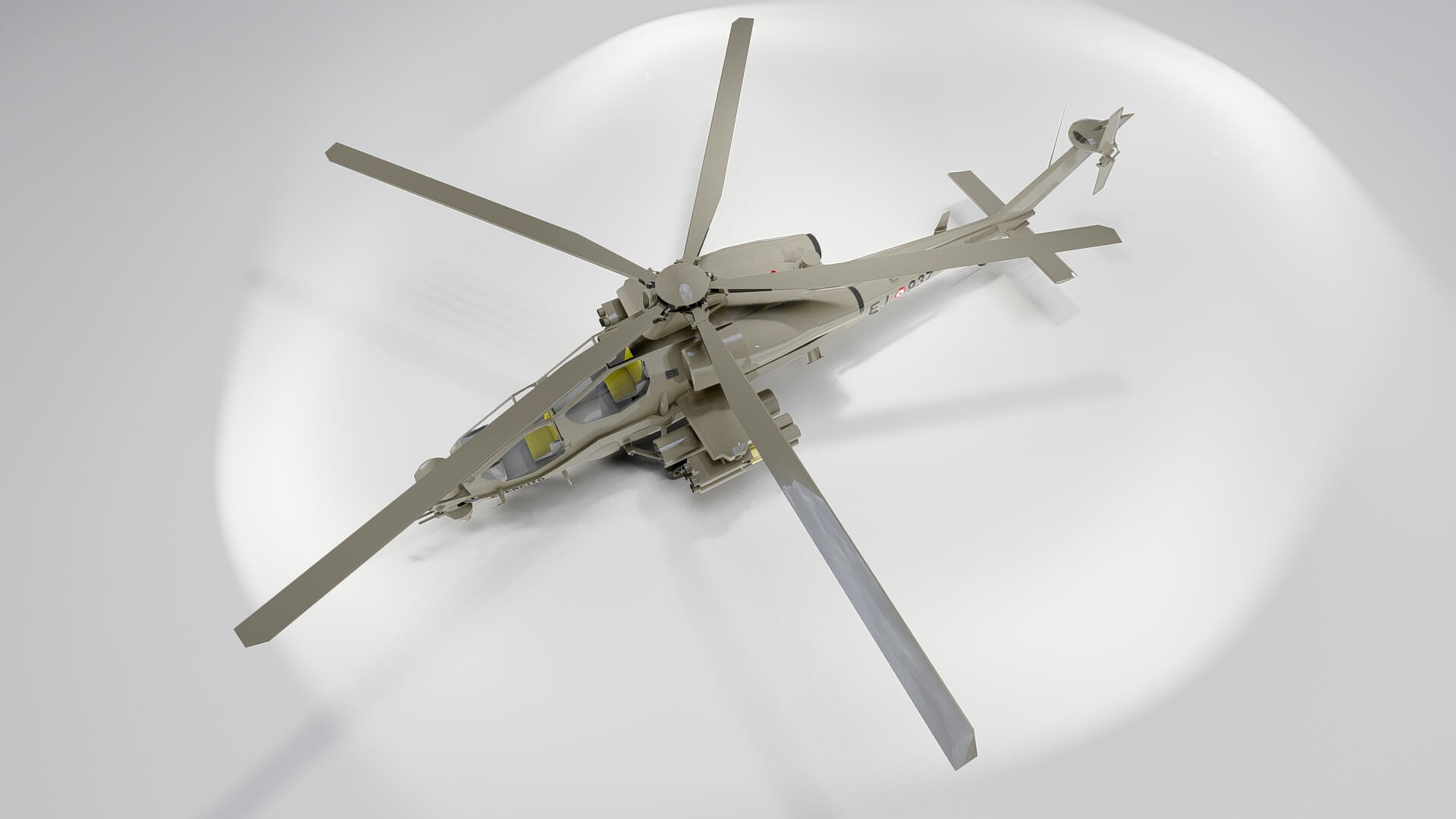 Agusta a 129 Mangusta - 3D Model by AlphaGroup