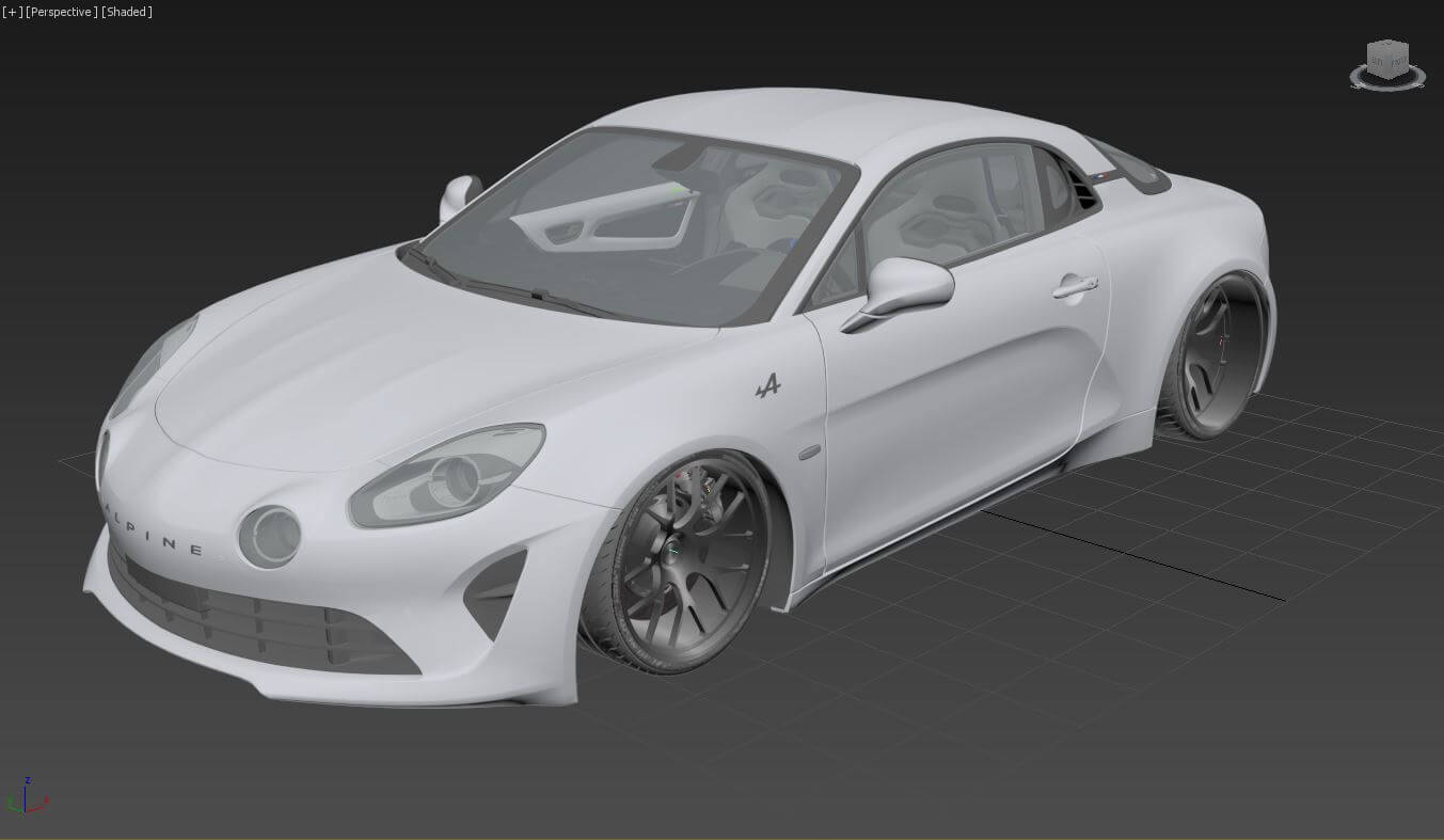 Renault Alpine A110 - 3D Model by AlphaGroup