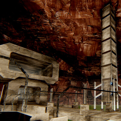 Batcave Superhero Underground Hideout