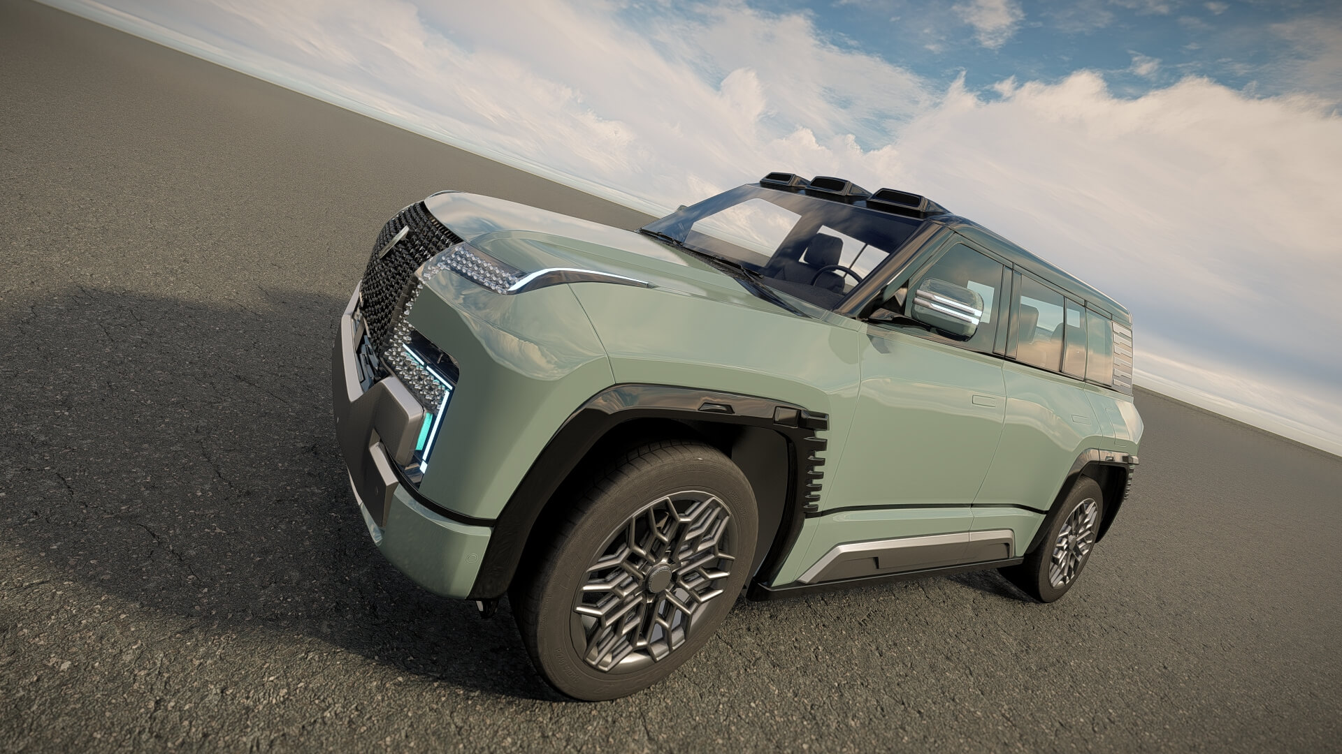 BYD YangWang U8 2024 - 3D Model by AlphaGroup
