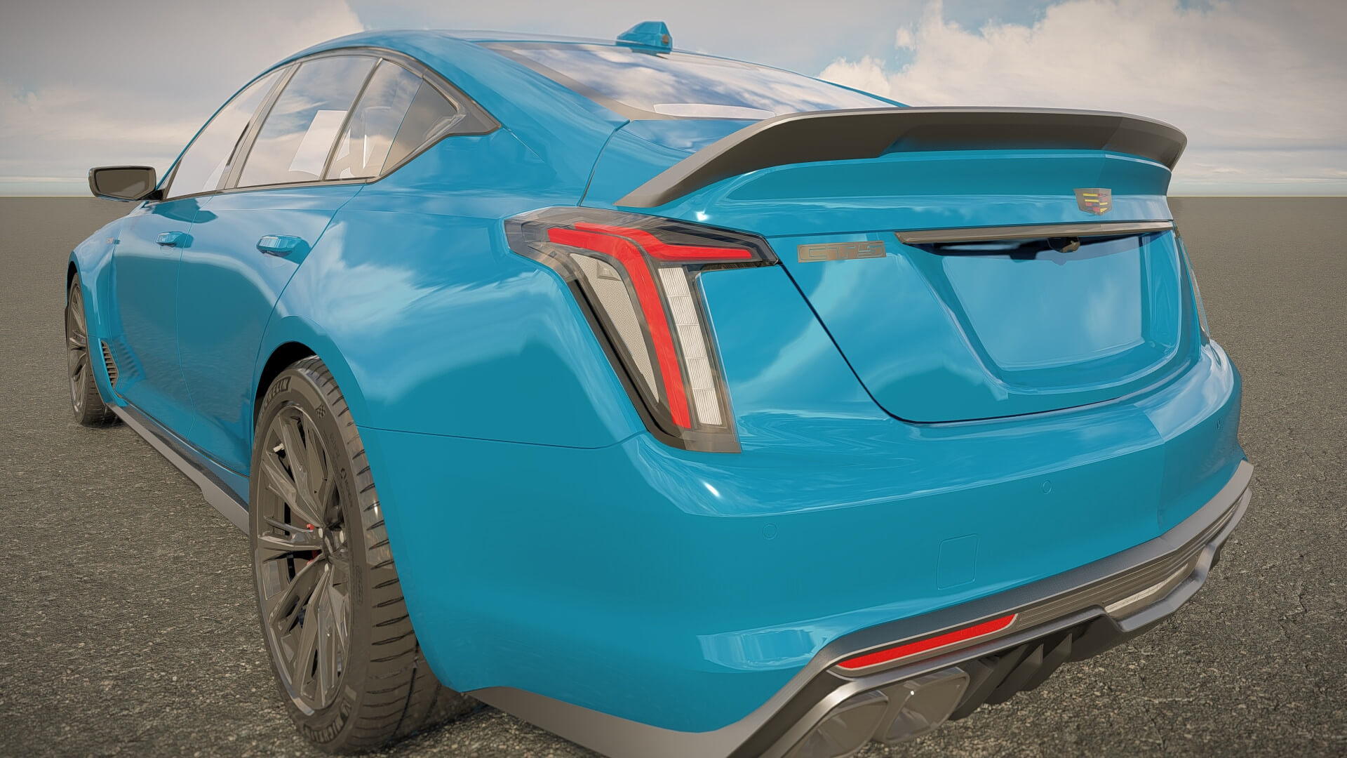 Cadillac CT5 V Blackwing - 3D Model by AlphaGroup