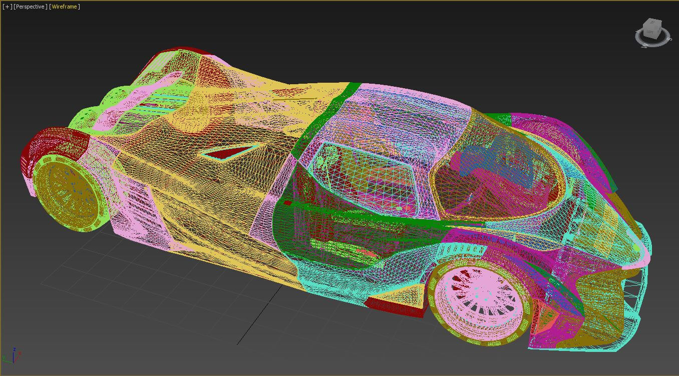 Devel Sixteen Prototype 3D Model by AlphaGroup