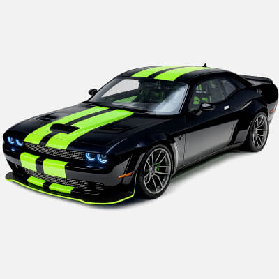 Dodge Challenger SRT Hellcat &ndash American Muscle Car by AlphaGroup