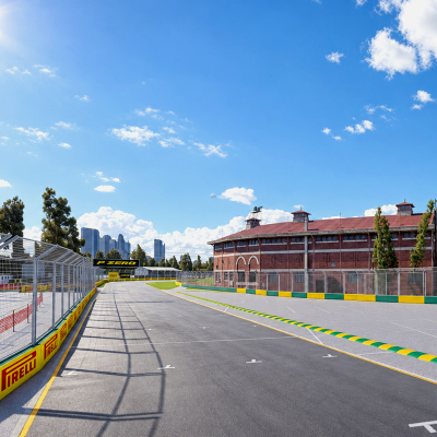F1 Australian Grand Prix Albert Park Melbourne Circuit by AlphaGroup