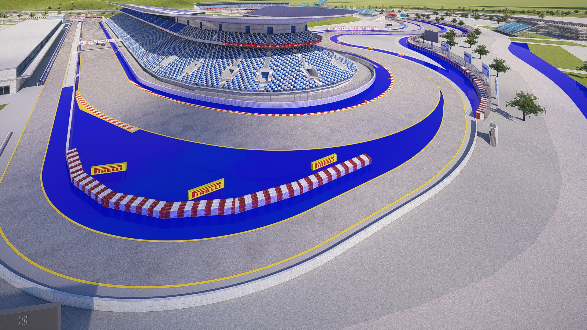 F1 Track Concept 3D Model by AlphaGroup