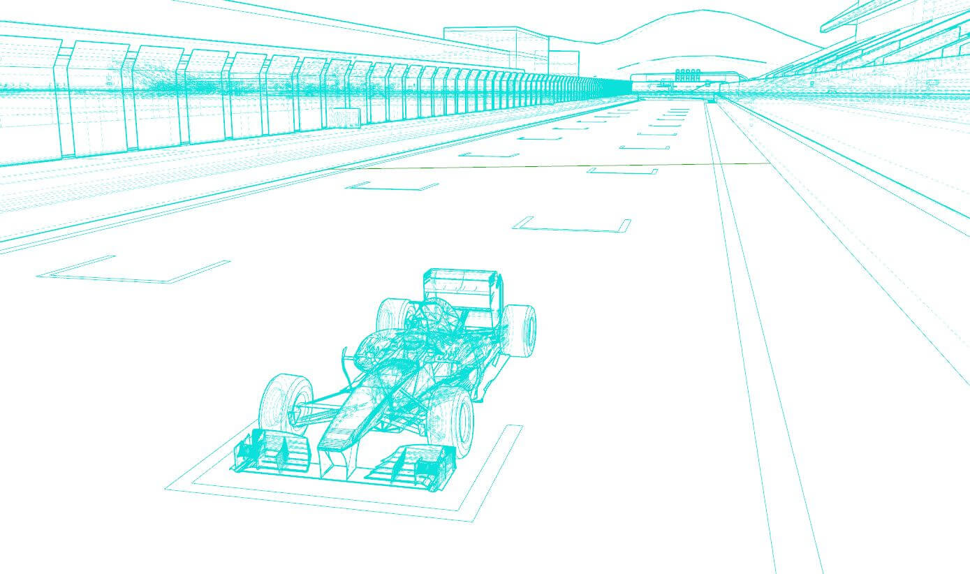F1 Track Concept 3D Model by AlphaGroup