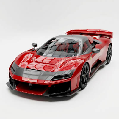 Ferrari F80 Hypercar by AlphaGroup