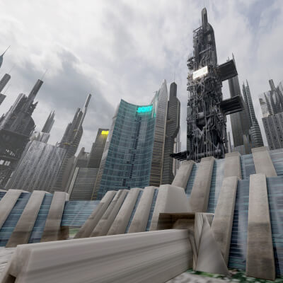 Sci-Fi Future City
