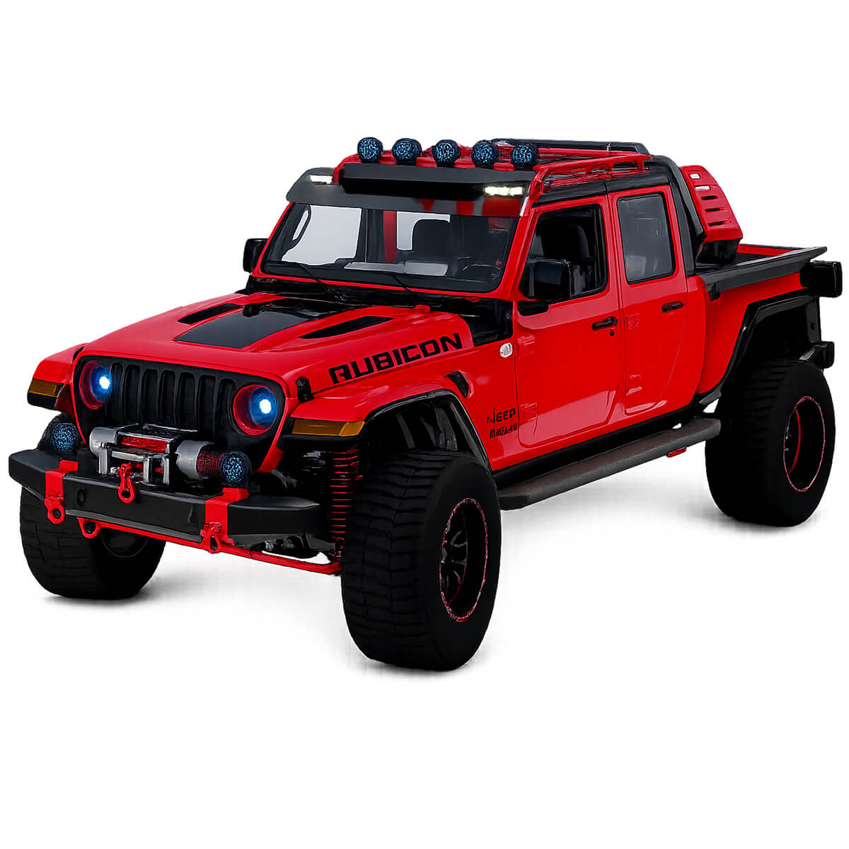 Jeep Gladiator Rubicon Modified Edition 3D Render by AlphaGroup