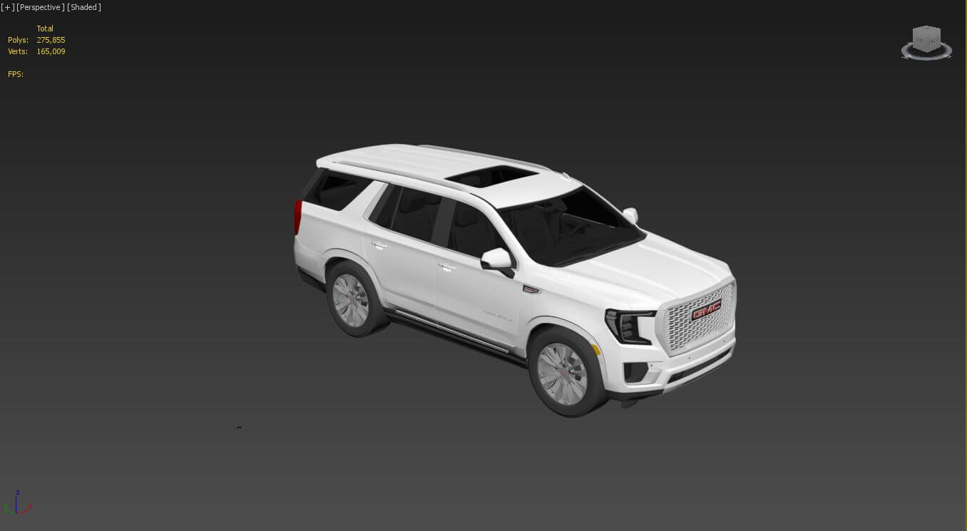 GMC Yukon Denali 2022 3D Model by AlphaGroup