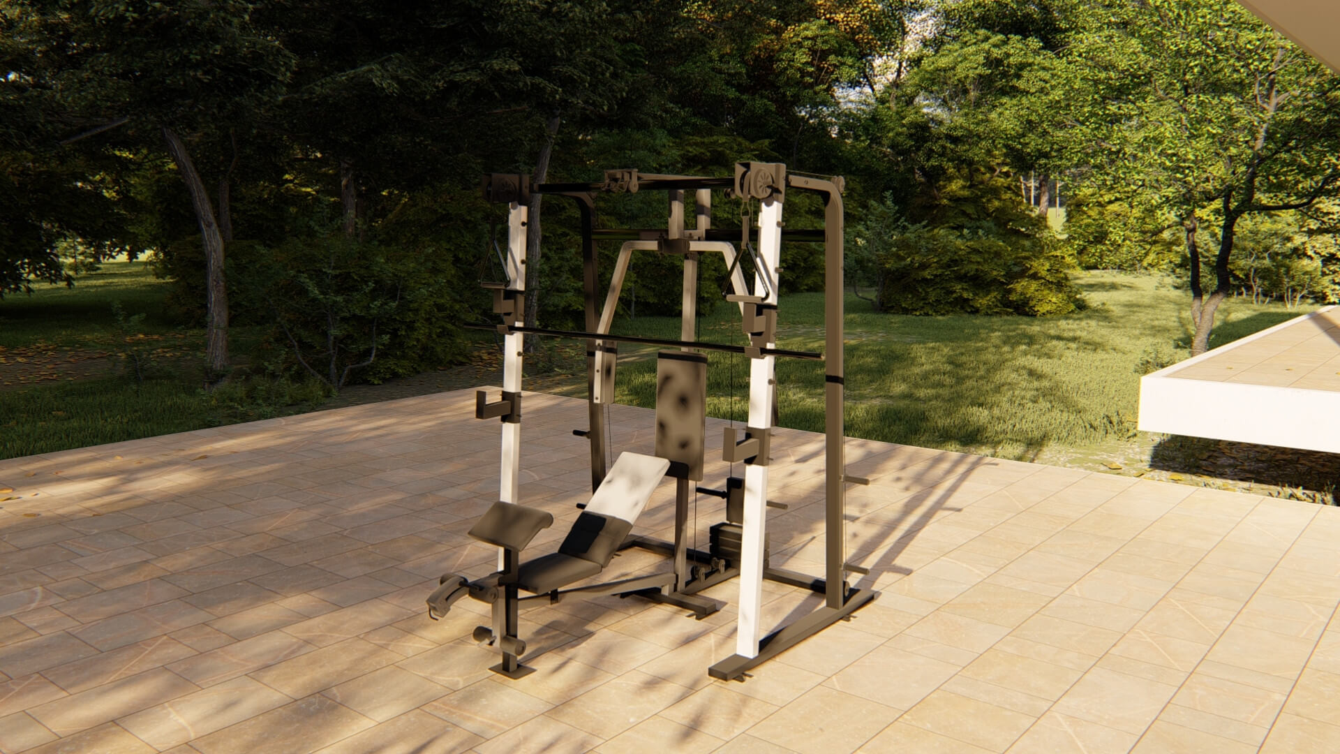 Gym Collection Gym Fitness Weight Collection - 3D Model by AlphaGroup