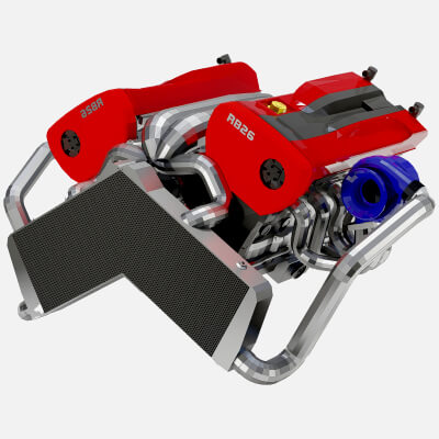 High-Performance Automobile Engine