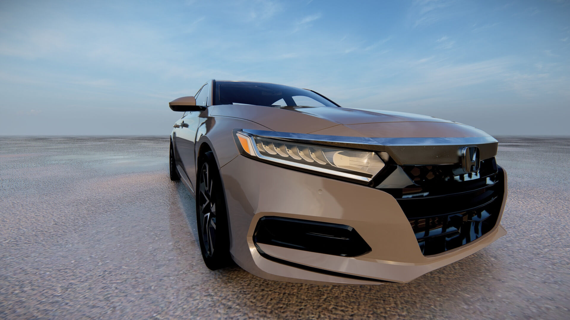 Honda Accord 2022 3D Model by AlphaGroup
