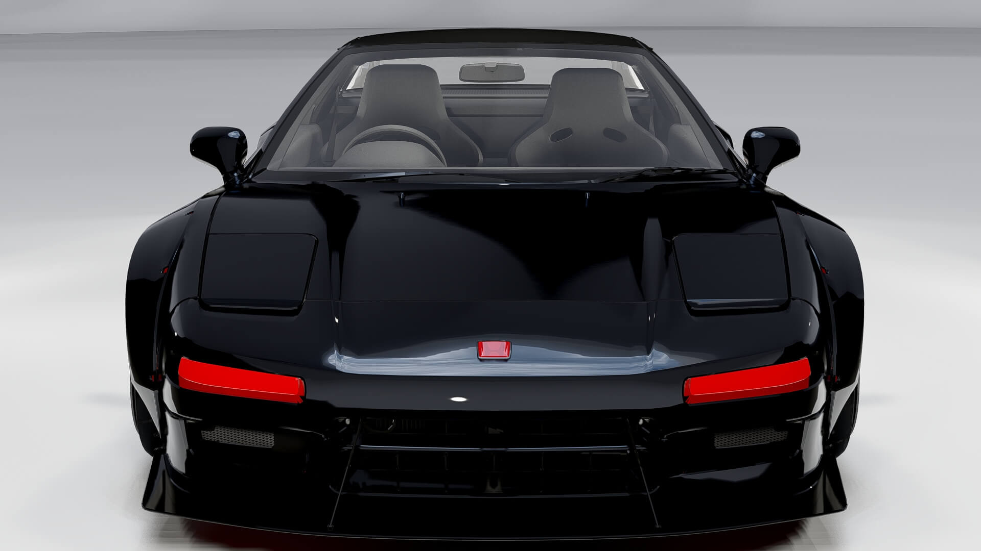 Honda NSX 1993 LB Works – Widebody JDM Supercar - 3D Model by