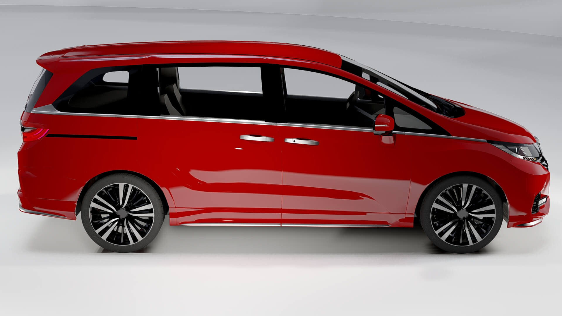 Honda Odyssey 2018 - 3D Model by AlphaGroup