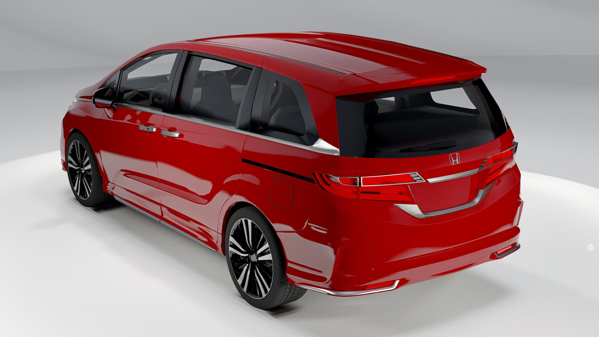 Honda Odyssey 2018 - 3D Model by AlphaGroup
