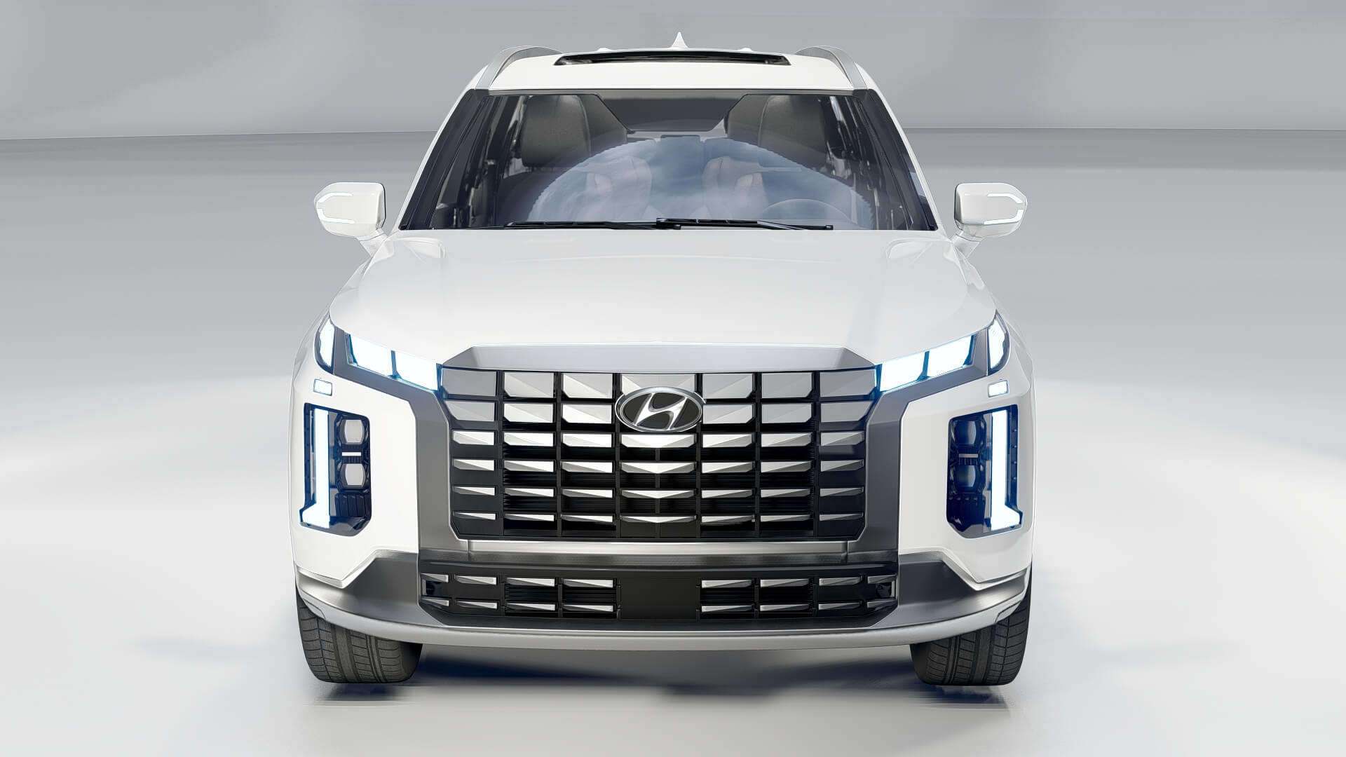 Hyundai Palisade 2024 - 3D Model by AlphaGroup