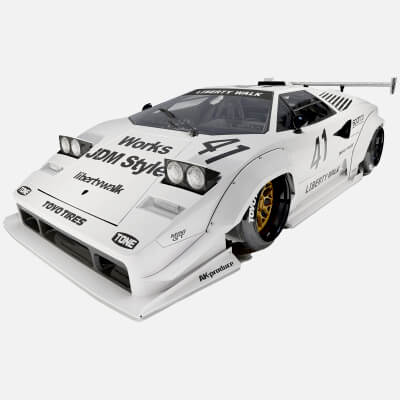 Lamborghini Countach Liberty Walk 1988