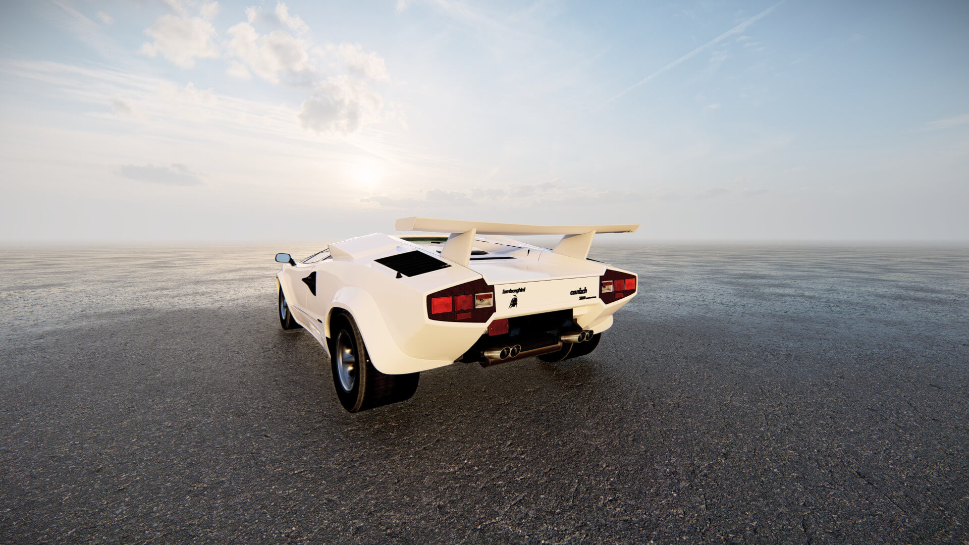 Lamborghini Countach LP500 - 3D Model by AlphaGroup