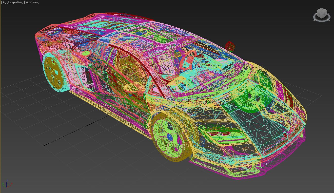 Lamborghini Countach LPI 800 4 2022 - 3D Model by AlphaGroup
