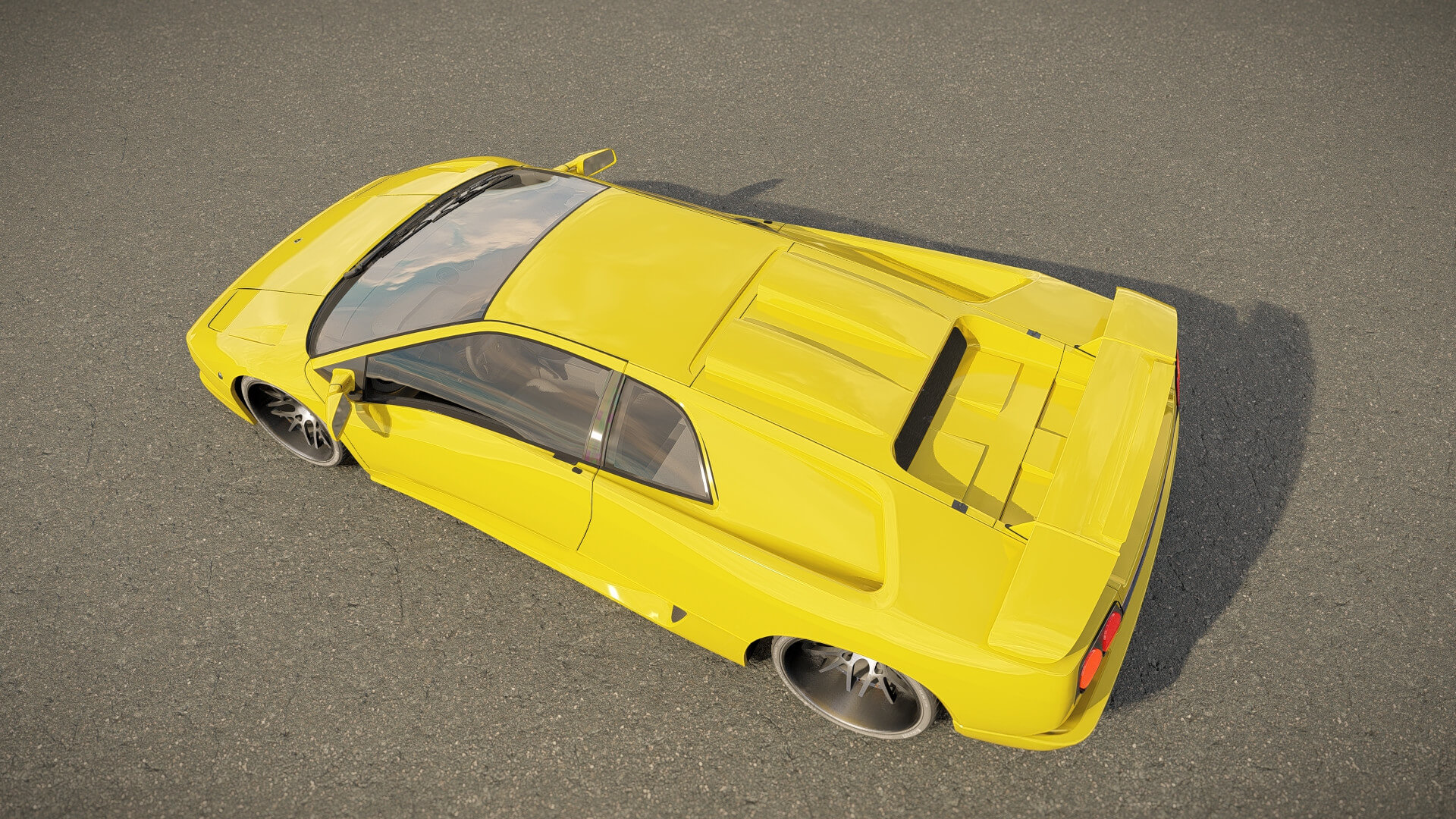 Lamborghini Diablo SV Ldf - 3D Model by AlphaGroup